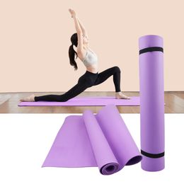 4mm de espessura eva yoga tapetes anti-deslizamento Esporte manta de tapete de fitness para Yoga Exercício e Pilates Ginástica Mat Fitness Equipment