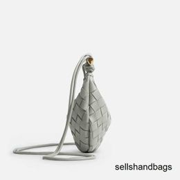 BoteggaVeneta Mini Sardine Mini Intrecciato Leather Crossbody Bag With Metallic Top Handle Height 12cm Width 20cm Depth 2.5cm Handle Drop 5cm Strap Drop 60cm LNTQ yi