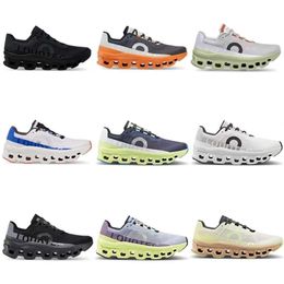 2024 on shoes Men Cloudmonster Running Shoes Women Monster on Clouds Fawn Turmeric Iron Hay Black Magnet 2024 Trainer Sneaker Size 55 12black Cat 4s Tns Men