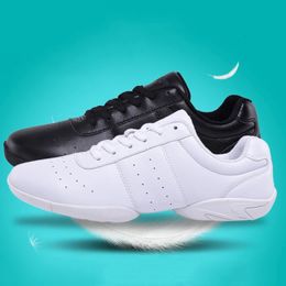 Kids' sneakers children's competitive aerobics shoes soft bottom fitness sports shoes Jazz Modern square dance shoes Feminino 240117