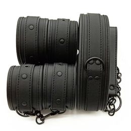 High quality Erotic Sex Toys for Couples Woman Sexy BDSM Bondage Handcuffs Neck Collar Adult games Toys Slave Sex Accessories 240129