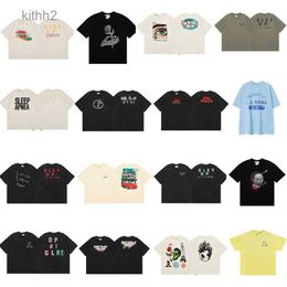 Designer of Tees Depts Colourful t Shirts Luxury Fashion Mens Womens Brand Short Sleeve Hip Hop Streetwear Tops Clothing Clothes L2AH