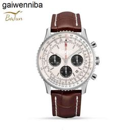 Breitlinx Panda Chronograph Luxury AAAAA Customised Disc Watch Bls Factory Size 43mm Eta 7750 Movement Classic Aviation B01