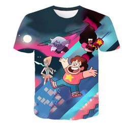 Steven Universe Cosplay Tshirt 3D Print Funny Tshirt Men Summer Casual Male T Shirt Hipster Hiphop Tee Shirt Homme Streetwear6749019