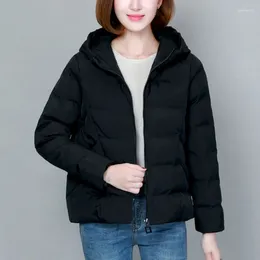 Women's Trench Coats Winter Down Cotton Jacket Short Coat Korean Slim Fit Small Cotton-Padded Thickened Puffer