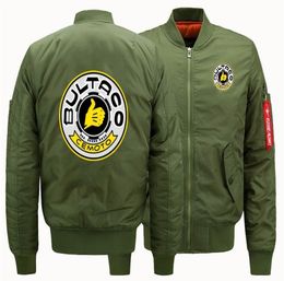 Men039s flight jacket Bomber wool liner print Bultaco Cemoto Pursang Spain Motorcycle fastest speed of transportation CX2008019173654