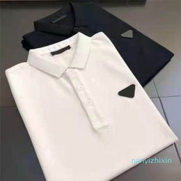 2024 Sleeves Breathable Tees Men Polo Mercerized Cotton High Quality