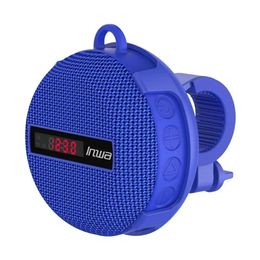 Speakers Smart LED Digital Display Bicycle Bluetooth Speaker Column with Stand IPX7 Waterproof Shower For Phone Hand Free Car Loudspeaker