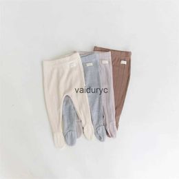 Leggings Tights 2023 Autumn New Baby Solid Pantyhose Cotton Toddler Girl Infant Trousers Cute ldren Clothes H240508