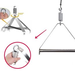 Upgraded Sex Swing Furniture Metal Tripod Stents Hanging Pleasure Sex Toys for Couples 18 Adult Toys Bdsm Game Erotic Products 240117