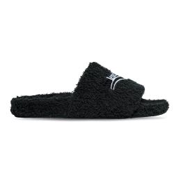 High quality shoes Slippers Winter fluffy Mule flat loafers Designers slides Casual Shoe sandale warm Sliders embroideries womens mens Comfortable sandal s