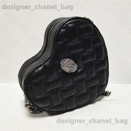 Shoulder Bags New Arrival Heart Shape Quilted Women Cross Body Bag Softness Crossbody Laides Bag T240116