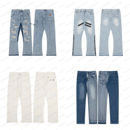 Herren-Designer-Kurzarmshirt mit Buchstaben-Aufdruck, lange Damen-Jeans, Sporthose, gepunktetes Paar, lockerer und vielseitiger gerader Schlauch