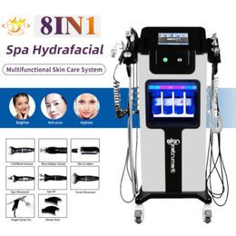 HydroFacial Machine Facial Dermabrasion Skin Cleansing Hydrofacial Face Treatment Ultrasound RF Hydra Microdermabrasion Oxygen Gun322