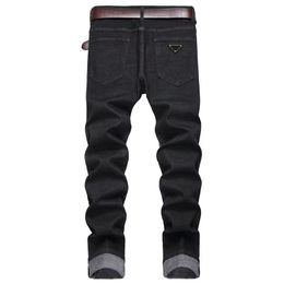 Prasan Designer Jeans Mens Pants Linen Pants Hip Hop Men Jeans Distressed Ripped Biker Slim Fit Motorcycle Denim for Men Size 28-42