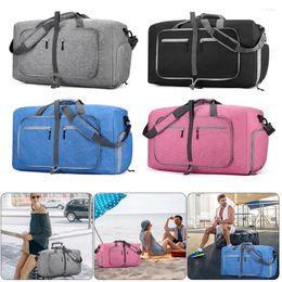 Outdoor Bags Large Capacity Travel Duffel Bag Shoulder Sports Women Waterproof Oxford Foldable Big Men Fitness Luggage Sac