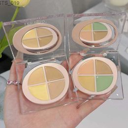 Concealer Four-color Concealer Light Contouring Concealing Face Pores Full Cover Eye Dark Circles Brighten Even Skin Tone Concealer Plate