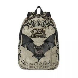 Bags Ozzy Osbourne Prince Of Darkness Travel Canvas Backpack School Laptop Bookbag Heavy Metal Band Rock College Student Daypack Bags