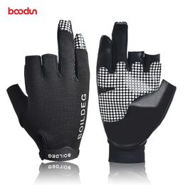 Burton's new three fingered light-emitting Fishing Gloves for outdoor rowing antiskid wear-resistant suntan Sailing