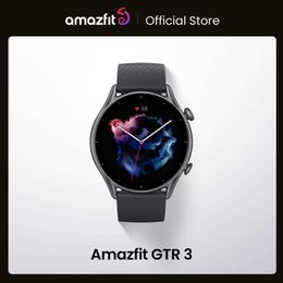 Global Watches Version Amazfit GTR 3 GTR3 GTR-3 Smartwatch 1.39 AMOLED Display Zepp OS Alexa Built-in GPS Smart Watch for Android IOS - 1.9 I