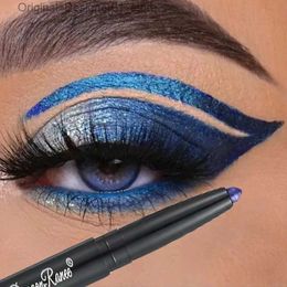 Eyeliner Shiny Metallic Eyeliner Gel Pen Multi Chrome Eye Liner Eyeshadow Makeup Waterproof Lasting Aurora Eyes Glitter Pigment Cosmetics Q240119