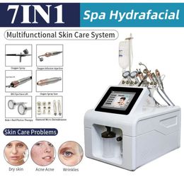 9 in1 Diamond Microdermabrasion Dermabrasion Machine PDT Exfoliation Removal Wrinkle Facial Peeling Tools With oxygen mask356