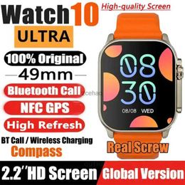 Smart Watches Watch 10 Ultra Smart Watch 49mm 2024 New NFC Men Women GPS Track Bluetooth Call BT Music Games Wireless Charging Smartwatch