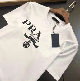 24 Summer Mens Designer Tees Casual Man Womens Loose With Letters Print Short Sleeves Top Sell Luxury Men T Shirt Size S-XXXXL