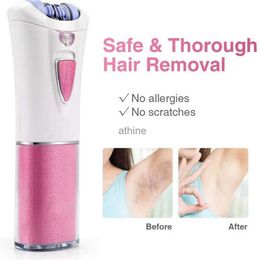 Epilators USB Electric Epilator Women Epilator Female Shaver Leg Body Hair Remover Lady Bikini Facial Cleaning Massage YQ240119