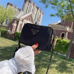 New Nylon Three Pull Square Home Convenient Handheld Crossbody Casual Soft Fabric Fashion Small Bag 1rb Factory Online 70% sale