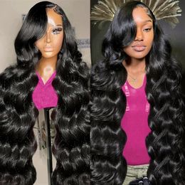 250 Density Body Wave 30 40 Inches HD 13x4 13x6 Lace Front Human Hair Wigs for Women Brazilian Pre Plucked Lace Frontal Wig