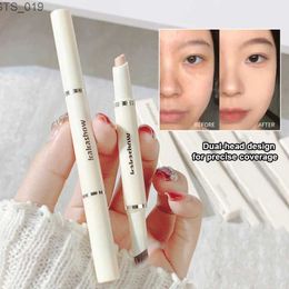 Concealer Concealer Cream Pencil Moisturising Waterproof Full Cover Dark Eye Circles Pimple Marks Double Head Foundation Concealer Stick