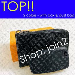 M64430 CAR KEY CASE Designer Mens Coin Holder Pocket Organiser Eclipse Plaid Canvas Luxury Multiple XL Brand Wallet Neo Porte Cart225g