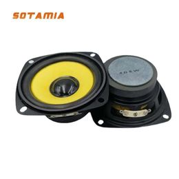 Speakers SOTAMIA 2Pcs 3 Inch Full Range Speaker Audio Amplifier Sound Loudspeaker 4Ohm 5W DIY Home Theater Music Stereo Bluetooth Speaker