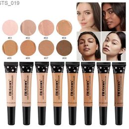 Concealer Nude Makeup Facial Foundation Waterproof Cover Blemish Base Fluid Concealer Oil Control Lasting Brighten Skin BB Cream Cosmetics