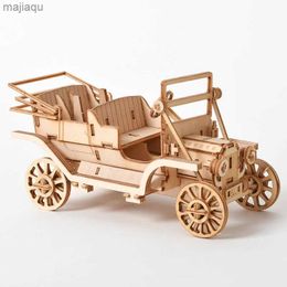 3D Puzzles Laser Cutting DIY Sailing Ship Train Aeroplane Toys 3D Wooden Puzzle Toy Model Kits Desk Decoration for Children Kids YHN