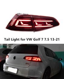 Tail Lamp for VW Golf 7 7.5 LED Turn Signal Taillight 2013-2021 Rear Running Brake Fog Light Car Accessories