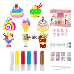 Drawing Painting Supplies Christmas DIY Crystal Paint Arts And Crafts Set Crystal Glue DIY Colored Pendant Painting Christmas ldren's Giftsvaiduryb