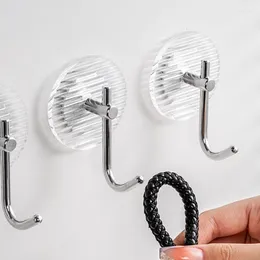 Hooks Multi-Purpose Acrylic Hook Round Shower For Hanging Towel Heavy Duty Hanger Kitchen Tool