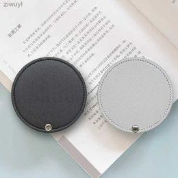 2PCS Mirrors Mini Round Makeup Mirror Portable Double-sided Cosmetic Mirror Folding Pocket Compact Mirror Travel Accessories