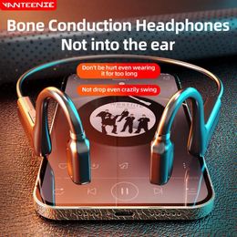 Headphones Bone Conduction Headphones Wireless Sports Earphone Bluetooth 5.1 Waterproof Wireless Earphone 2021 Sports Headset for Running