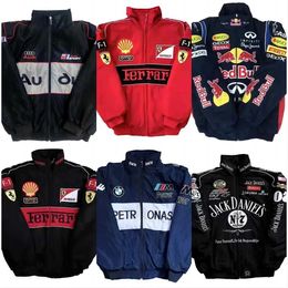 Nuova giacca F1 Zip Up Hoodie Formula 1 Racing Abito Fans Oversazed Spetshirt Team Jackets Series F1 T -Shirt Summer Polo Shirts Custom