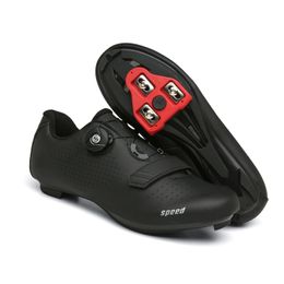 Footwear Hniadia Road Bike Cycling Shoes Cleats Indoor Riding Bikes Rotating Outoor Lock Pedal Racing Highquality Bicycle Shoes
