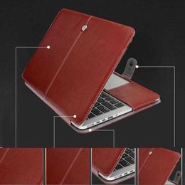 Laptop Cases Backpack For Macbook Air 15 M2 Case 2020 Air 13 A2337 M1 mac book Pro 13 14 A2779 Pro 14 A2992 up to date laptop PU Leather Bag