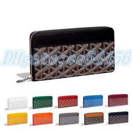 pink Designer cards holder GM long Wallet coin purses 7A quality 12 card slots Womens mens luxury with box cardholder key pouch Le3282