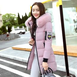 Women's Trench Coats Duck Down Jacket Parka Long Padding Female Overcoat Thick Quilted Padded Pink Korean Reviews Many Clothes Elegant