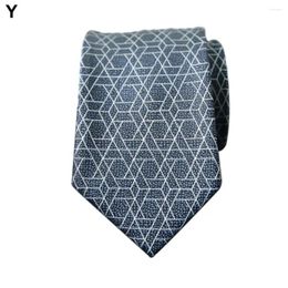Bow Ties Formal Event Tie Silky Smooth Retro Men's Business For Occasions Lightweight Anti-wrinkle Adjustable Necktie Work