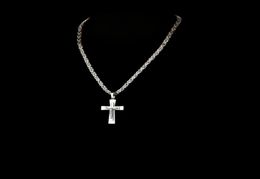 Catholic Crucifix Pedant Necklaces Gold Stainless Steel Necklace Thick Long Neckless Unique Male Men Fashion Jewellery Bible Chain Y2658256