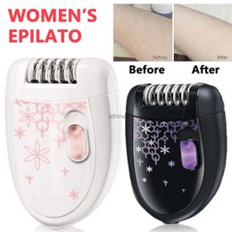 Epilators 100-240v corded women epilator electric hair removal for body underarm female epilator for face lady leg bikini painless YQ240119