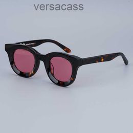 Sunglasses Rhude Thierry Rhevision High-quality Rectangle Acetate Miguelstreet Hip-hop Style Optical Prescription LensST26 ST26KLDP KLDP